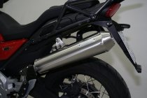 Mistral Silencer, conical, stainless-steel, mat, Euro4 - Moto Guzzi V85 TT