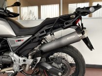 Mistral Silencer, conical, stainless-steel, mat black, Euro5 - Moto Guzzi V85 TT from 2021