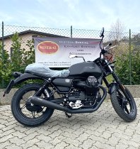 Mistral kit de tubos de escape, negro, pintado, Euro5 - Moto Guzzi V7 850 Special, Stone 2021