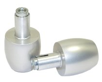 Spiegler vibrating pair aluminum handlebars, silver