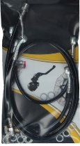 Spiegler Brake hose kit Moto Guzzi 1000 S 4 parts black shrink hose