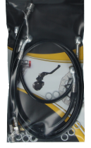 Spiegler Brake hose kit Moto Guzzi 1000 S 4 parts black shrink hose