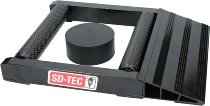 SD-TEC Drehhilfe für das Hinterrad Linea nero, schwarz - universal verwendbar