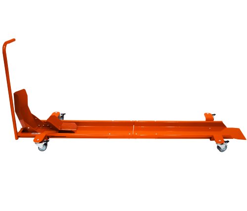 SD-TEC Rail de manœuvre pour motos avec bascule, orange
