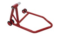 SD-TEC Assembly stand Linea rossa 28,5 mm left-sided swinging arm, red - Triumph, Honda, KTM