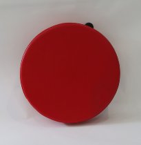 SD-TEC Werkstatthocker, höhenverstellbar, rot, mit Werkzeugschale