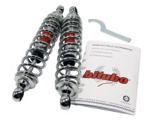 Bitubo kit d`amortisseurs ress. chromés - Moto Guzzi Le Mans 1-3, 1000 SP, 850 T3, V50, V65 Lario...