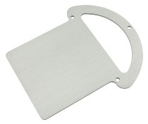motogadget mounting bracket msl A, silver