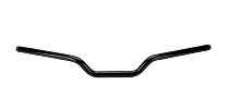 Tommaselli Handlebar low position, without crossbar, steel, black, 22 mm