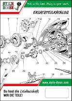 Ducati catálogo de piezas - 600 SL Pantah Italiano, inglés, francés, alemán