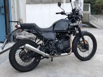 Mistral Silencer, conical, stainless-steel, mat, Euro4 - Royal Enfield 410 Himalayan