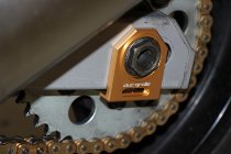 Ducati plaque tendeur de chaîne argent - Monster 1000 / S4..