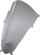 MRA Fairing screen, racing, grey, with homologation - Ducati 955 V2, 1100 V4 Panigale, S, Speciale
