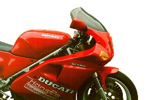 MRA Verkleidungsscheibe, Spoilerscheibe, rauchgrau, mit ABE - Ducati 851 1989 -1991