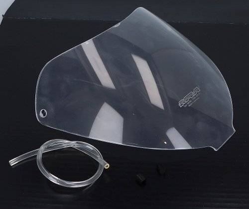 MRA Fairing screen, original shape, clear, with homologation - Ducati Monster S2R, S4R, S4RS