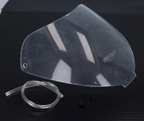 MRA fairing screen, form O, clear, with homologation - Ducati Monster S2/S4 S2R S4R