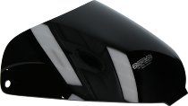 MRA Fairing screen, original shape, black, with homologation - Ducati Monster S2R, S4, R, S