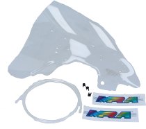 MRA fairing shield, Racing, clear, with homologation - BMW S1000 RR / HP4