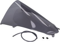 MRA Fairing screen, sport, grey, with homologation - Ducati 955 V2, 1100 V4 Panigale, S, Speciale