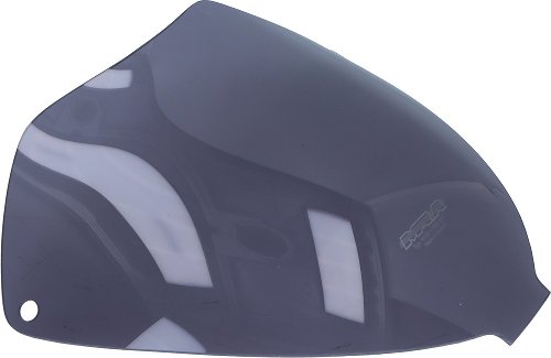 MRA Fairing screen with spoiler, smoke grey, with homologation - Ducati Monster S2R, S4, R, S