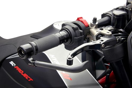 CNC Racing Brake-Guard Race, Protection front brake lever, black - universal
