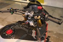 CNC Racing Linker Lenkerschalter, Race, schwarz - Aprilia RSV4 / Tuono V4