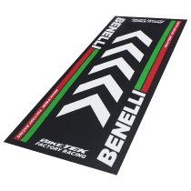 Benelli Motorcycle carpet, classic Italian colours, 190 x 80 cm