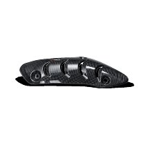Akrapovic Manifold heat protection, carbon - Ducati Monster 821, 1200 Monster S, Stealth, Stripe