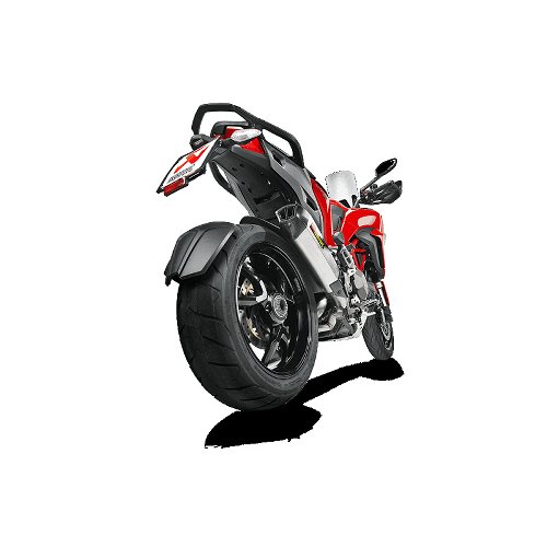 Akrapovic Silencer slip-on line titanium with homologation - Ducati 1200 Multistrada S, D-Air... NML