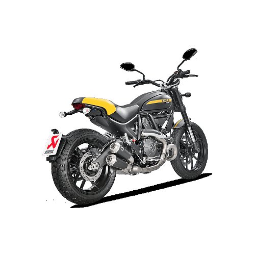 Akrapovic Manifold titanium - Ducati 800 Scrambler Icon, Urban Enduro, Classic, Cafe Racer...