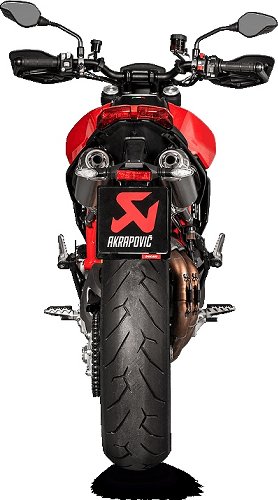 Akrapovic Auspuff Slip-On Line, Titan, Euro4, 5 - Ducati 950 Hypermotard, SP