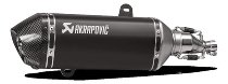 Akrapovic Silencer Slip-On Line, inox black, with homologation - Vespa 125 GTS 2017-2020