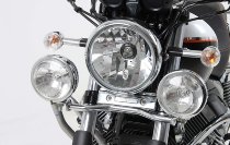 Hepco & Becker Twinlight Set inkl. Halter + Kabel, Chrom - Moto Guzzi Nevada 750 Anniversario 2010->