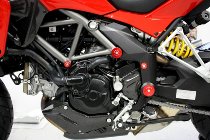 CNC Racing Ducati Frame cap set MTS 1200 red