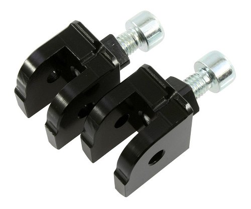 CNC Racing Adapters for Footpegs kit TOURING, driver, passenger, black - Ducati