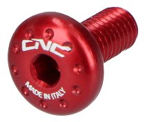 CNC Racing Ducati Aluminum screws kit (15 pcs) fairing- red