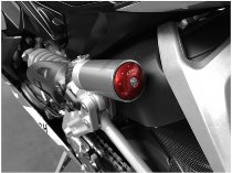 CNC Racing Abdeckung Federbein rot, Ducati