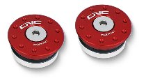 CNC Racing plugs kit for rear sets OEM Ducati SBK Panigale - red