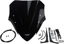 MRA fairing shield, Racing, black, with homologation - GSX-S 1000