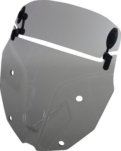 MRA fairing shield, Multi-X-Creen, grey, with homologation - BMW  R 1200 GS / Adventure / Rallye