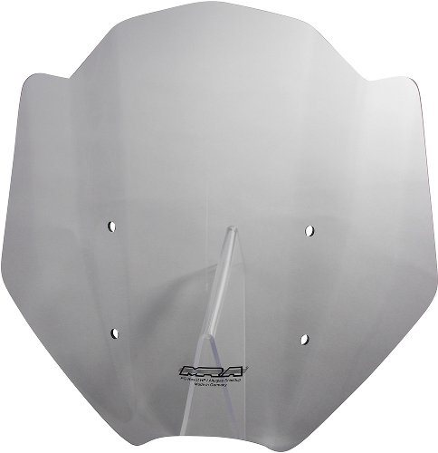 MRA fairing shield, Sport, smoke grey, with homologation - KTM 1290 Super Duke R