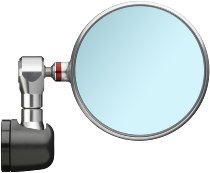 Rizoma Spiegel SPY-R links, rechts, silber - universal verwendbar Ohne ABE, Durchmesser 80 mm
