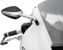 Rizoma Mirror VELOCE L for front panels left, right, silver - universally usable