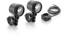 Rizoma additional headlights, black - LED fog