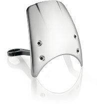 Rizoma Windschild CF010 (Aluminium) (ABE) mit Windschild-Adapter