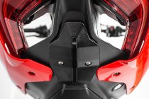 Gilles Kennzeichenhalterabdeckung, schwarz - Ducati V4, S Panigale 2022, Streetfighter