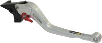 Synto brake lever silver/red long version