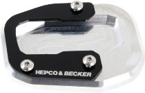 Hepco & Becker side stand enlargement, Black/Silver - Ducati Hypermotard 950 / SP 2019->