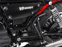Hepco & Becker Aufbockhebel für Hauptständer, Schwarz - Moto Guzzi V7 III Carbon/Milano/Rough 2018->