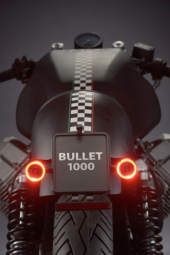 Kellermann indicator with rear-/brakelight Bullet 1000 DF black